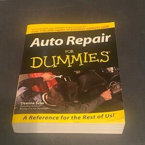 Auto Repair For Dummies Book